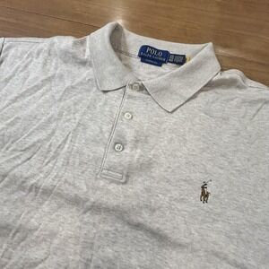Polo Ralph Lauren Polo Shirt Mens 2XL‎ Beige Classic Fit Cotton Flesh Pony NWT